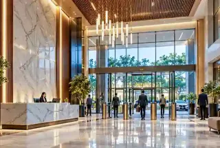 Grand Entrance Lobby at HSN Indira Business Hub