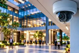 CCTV Surveillance at HSN Indira Business Hub