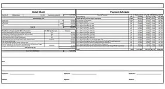 HSN Indira Business Hub cost sheet preview